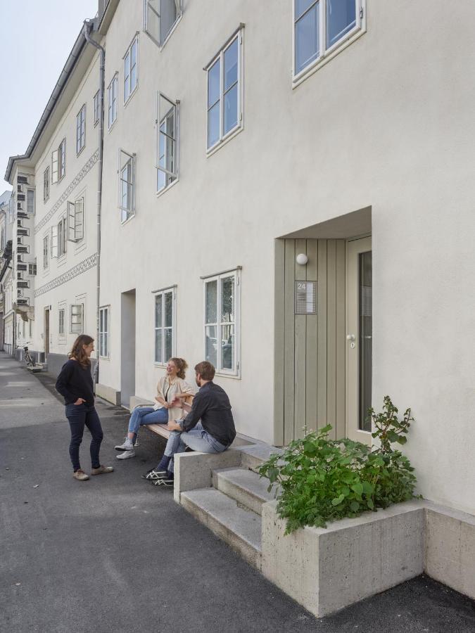 Entzueckende Kleine Wohnung Linz Exterior foto